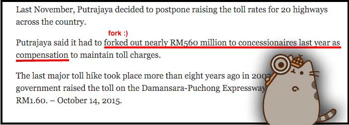 Toll hikes better now than later says report The Malaysian Insider2