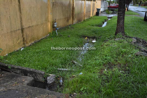 bad drainage sarawak