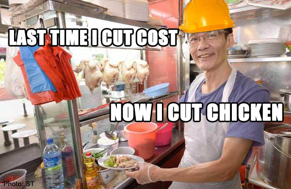 engineer cut cost cut chicken