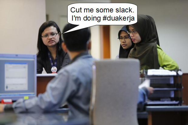 government civil servant Image from The Malay Mail Online