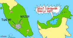 LU NI TOON #10: Err guys…. a lil help for Sarawak please?