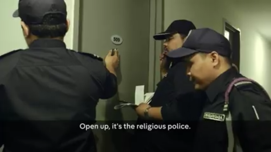 UK’s Channel 4 religious police raid documentary.