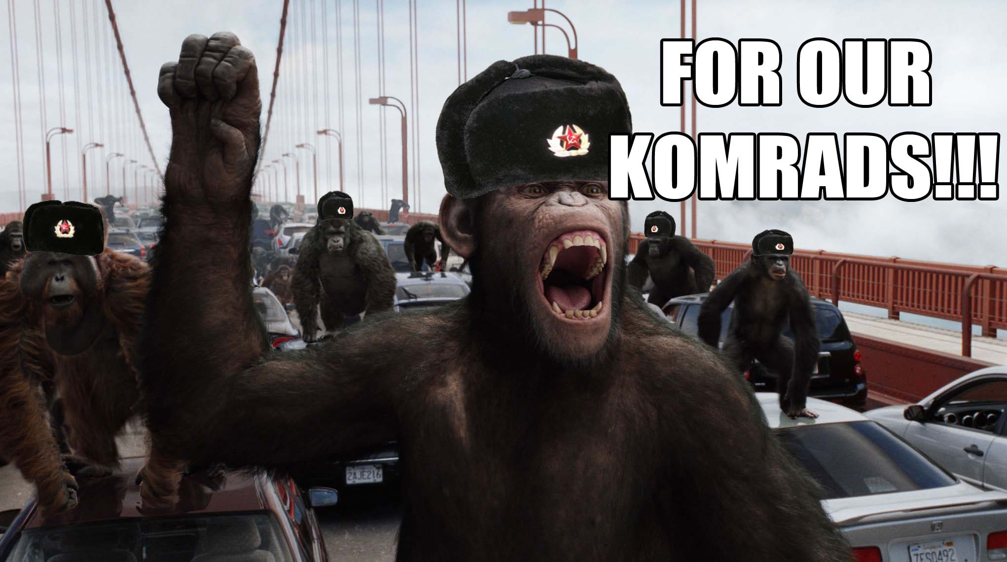 for our komrads planet of the apes