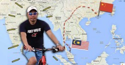 This Malaysian cycled from Alor Star to CHINA, and then THE WORLD! But.. why?!