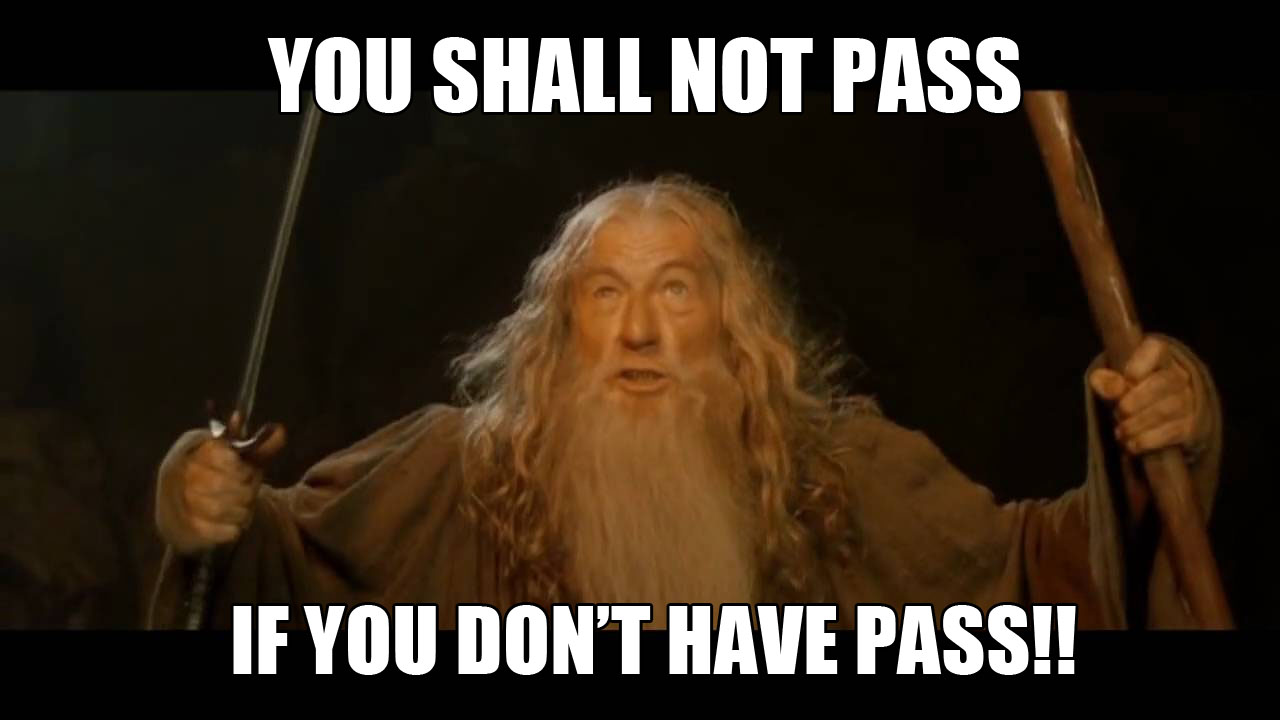 you shall not pass sarawak