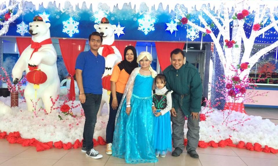 qistina make a wish princess elsa frozen Image from Make-A-Wish Malaysia FB