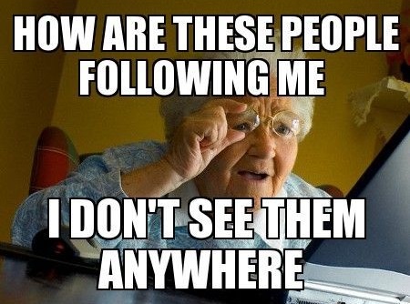 grandma followers meme