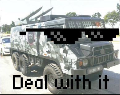deal with it zawara coffee truck military