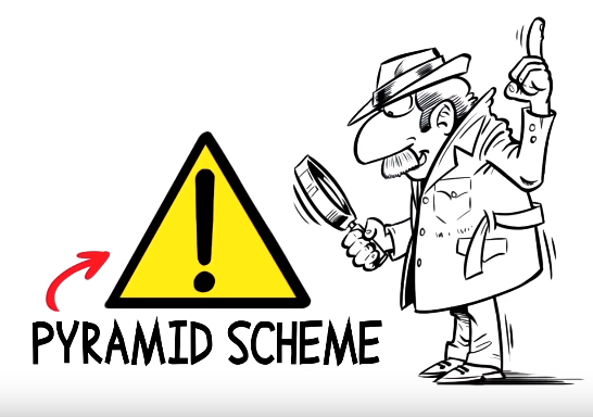 how to spot mlm scam pyramid scheme