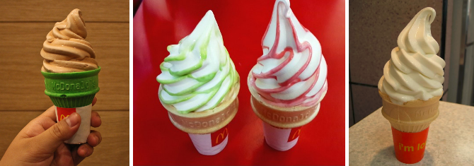 mcdonalds sundae cones