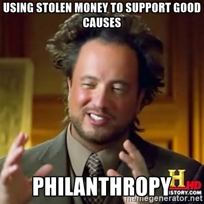 philanthropy aliens guy