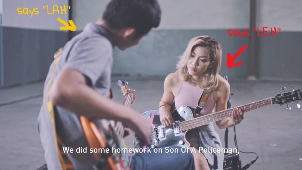 Malaysia's SOAP jamming with Singapore's The Sam Willows and painter Donald Abraham on an ori music video called Euphoria. Click to view video.