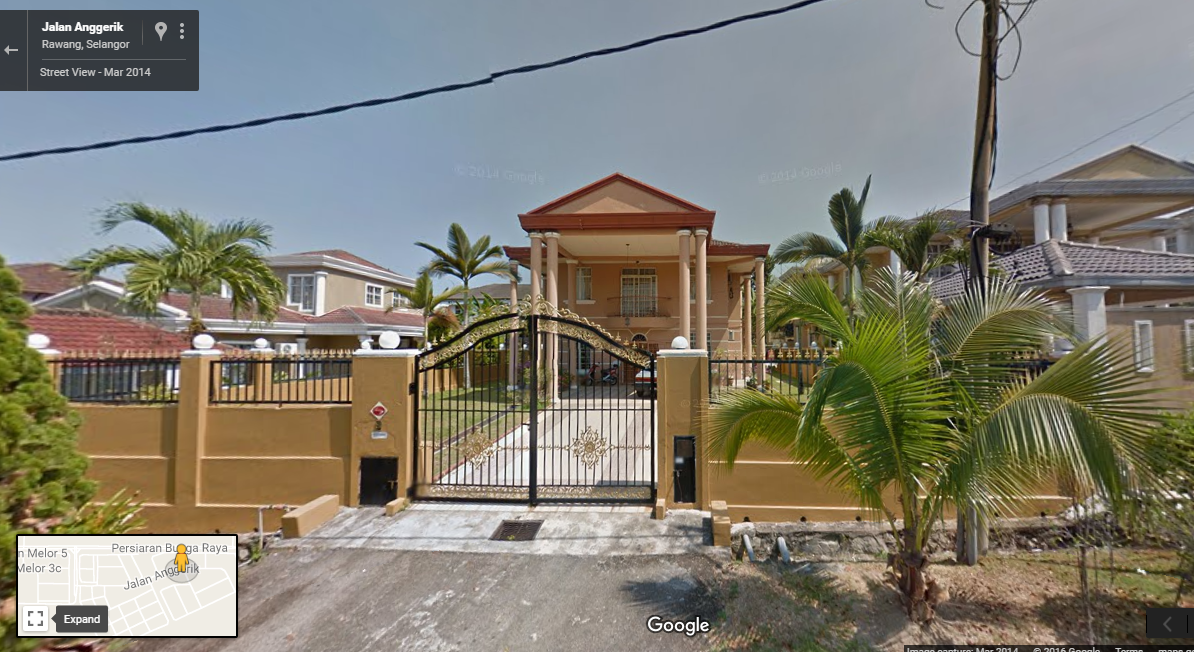 screenshot-of-houses-along-jalan-anggerik-on-google-maps