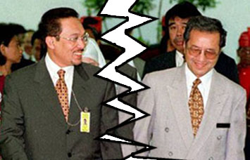 Image result for Mahathir then sacked his deputy