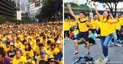 How many calories do you burn at Bersih rallies? A fitness trainer calculates!
