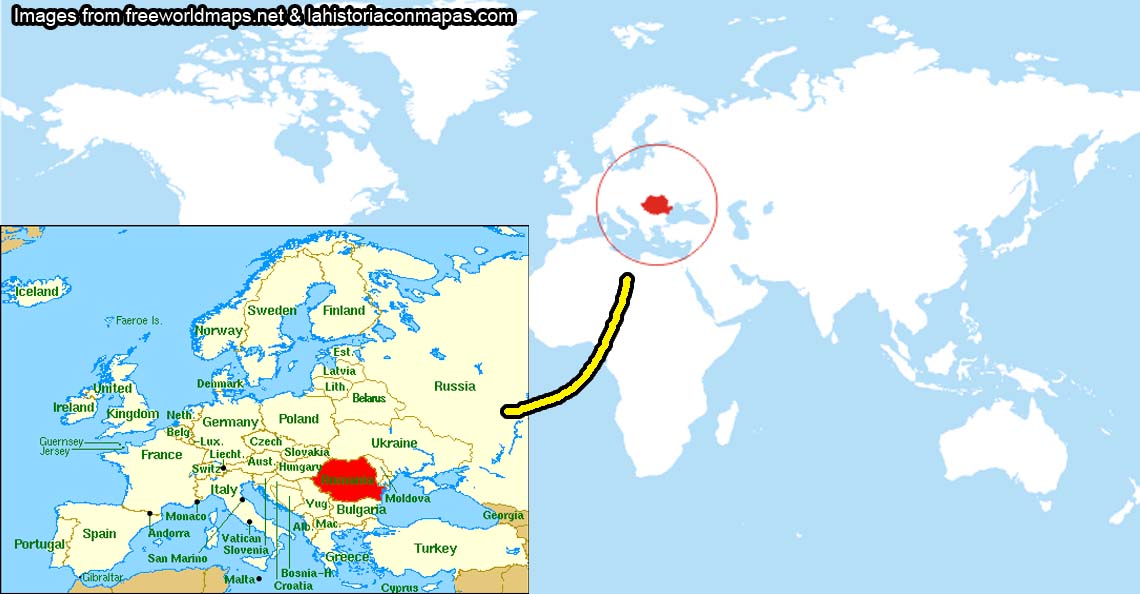 Bucharest On World Map United States Map   Romania On World Map 