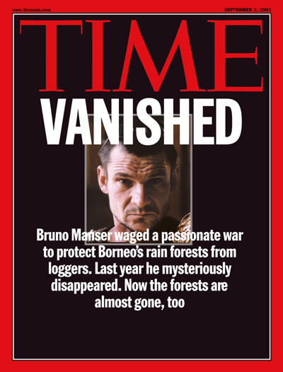 Cover of Time, Sept 2001. Image from Time