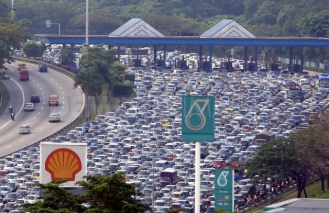 malaysia traffic jam