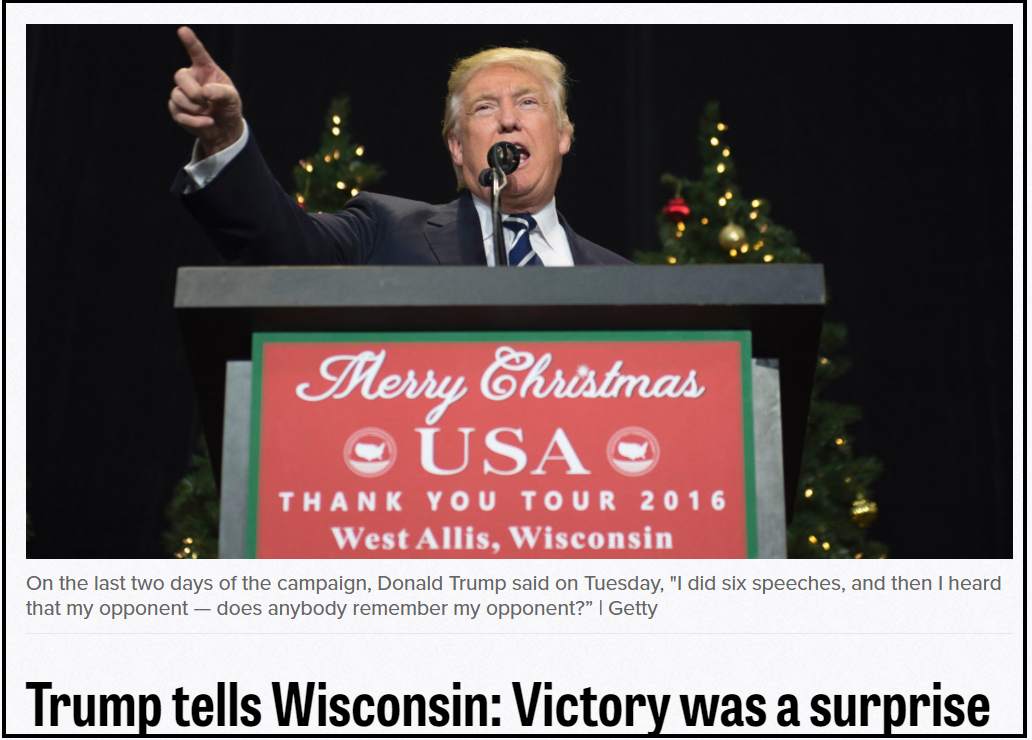 trump victory surprise