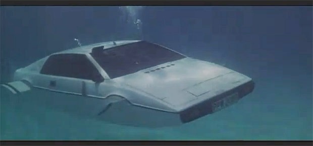 To be fair, it does look kinda like James Bond's submarine car. Source