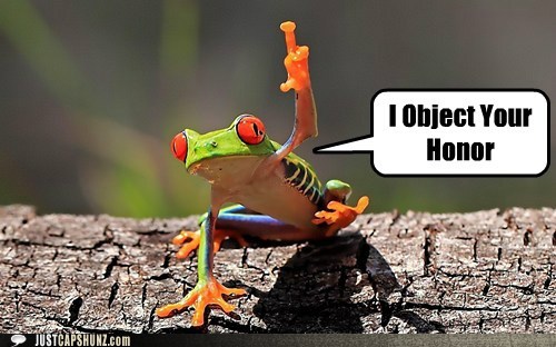 i object frog