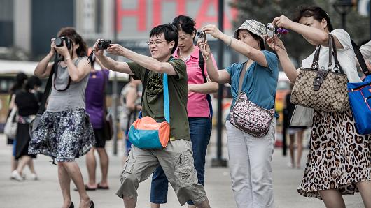 chinese tourists prc china cnbc