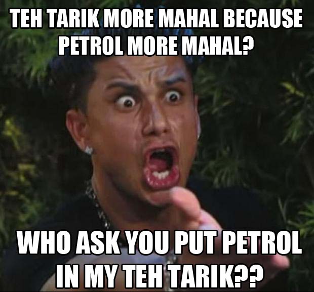 petrol teh tarik