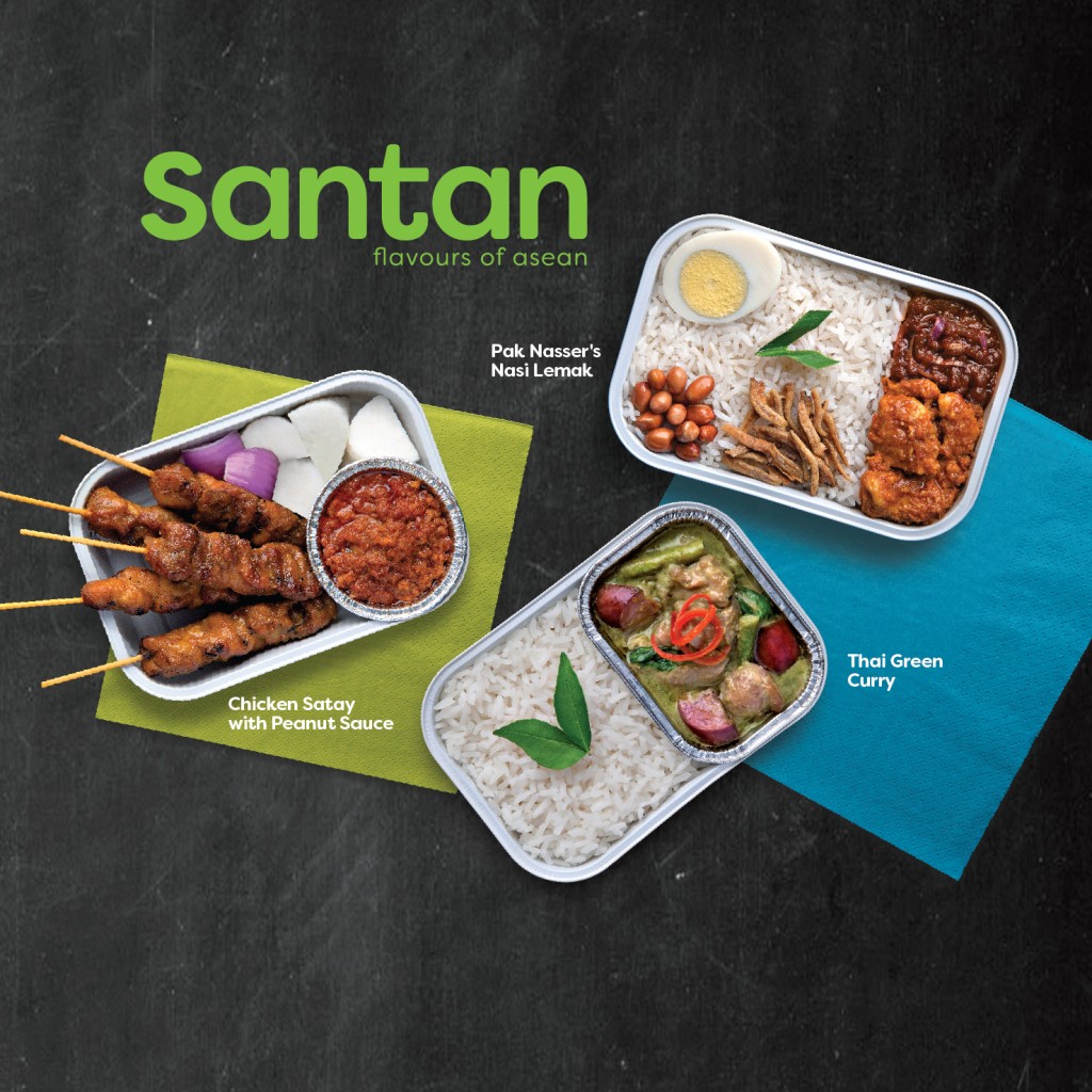 Featuring the new Thai Green Curry and Chicken Satay that were just recently launched