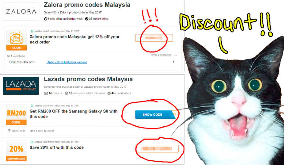 flipit zalora lazada codes discount cat