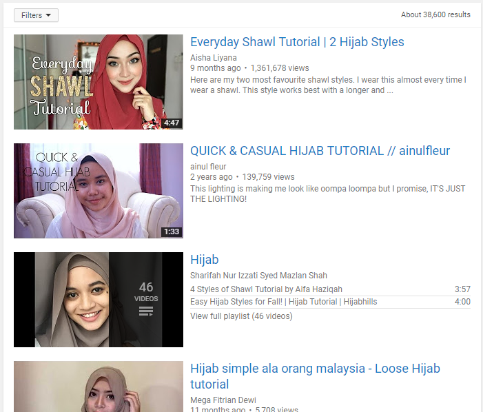 hijab tutorials