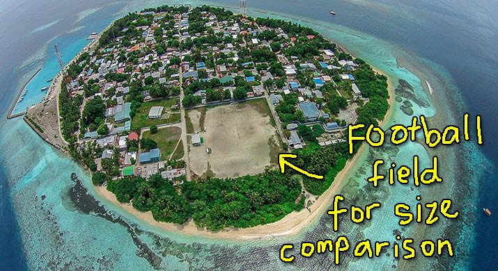 Rasdhoo Island! So small, it's completely walkable. Photo from blueventure.net 