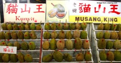 Durian prices are increasing in Malaysia because China has been buying so much