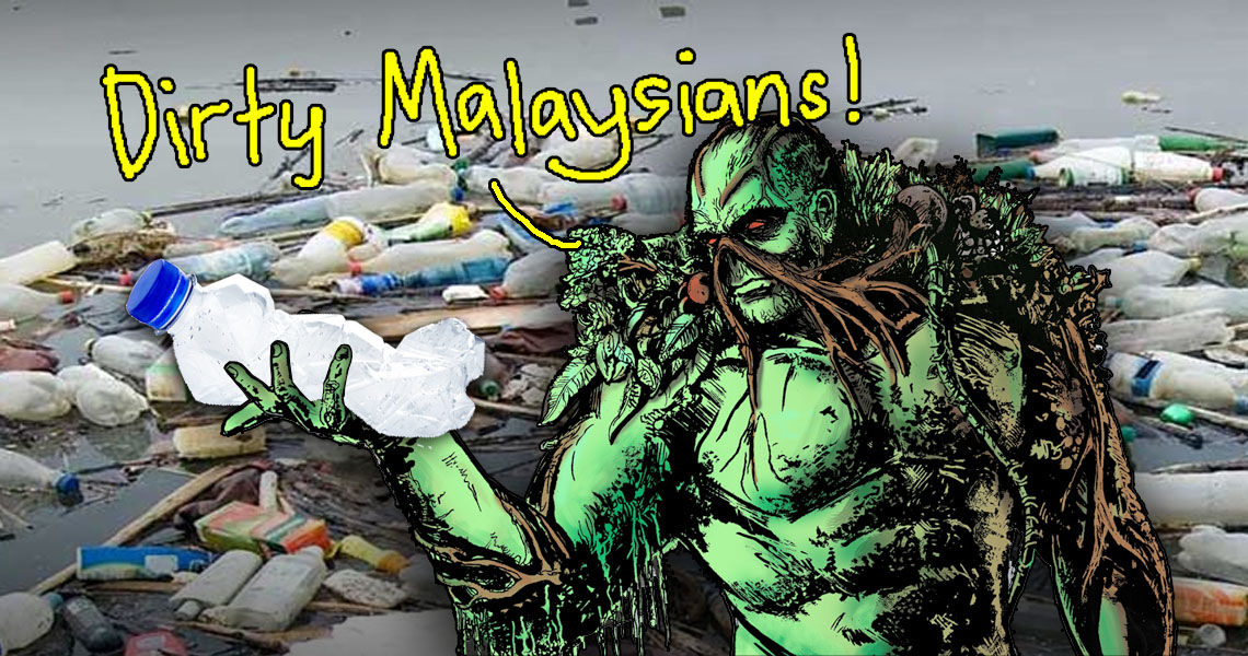 swamp thing pollution