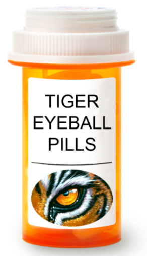 tiger eyeball pills