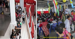 Why are all these Malaysians queuing for 2 hours at LRT and bus stations?