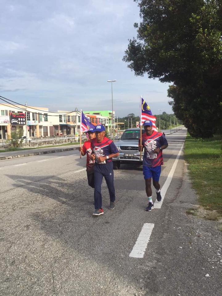 Photo from Nasir Abas Malaysia Solo Run Facebook page