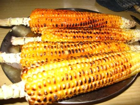 Roasted corn is delish. Source