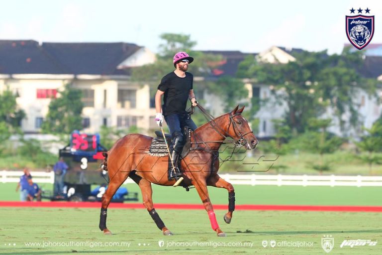 Polito Pieres, a player in Johor's team with a handicap 10. Source