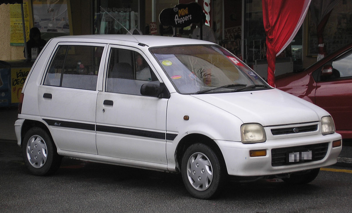 The first generation of Perodua Kancil. Source