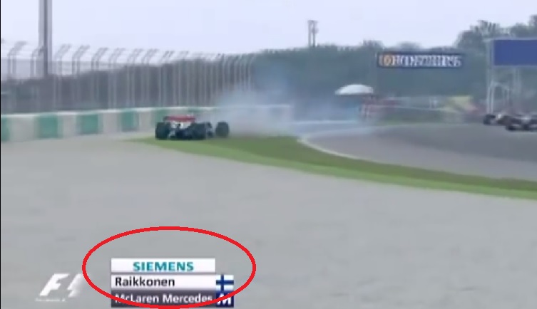 Click here to watch the video of Kimi crashing at Sepang 2006