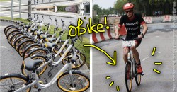 The bizarre story of why this Mat Salleh finished a Johor triathlon with a RENTED bike
