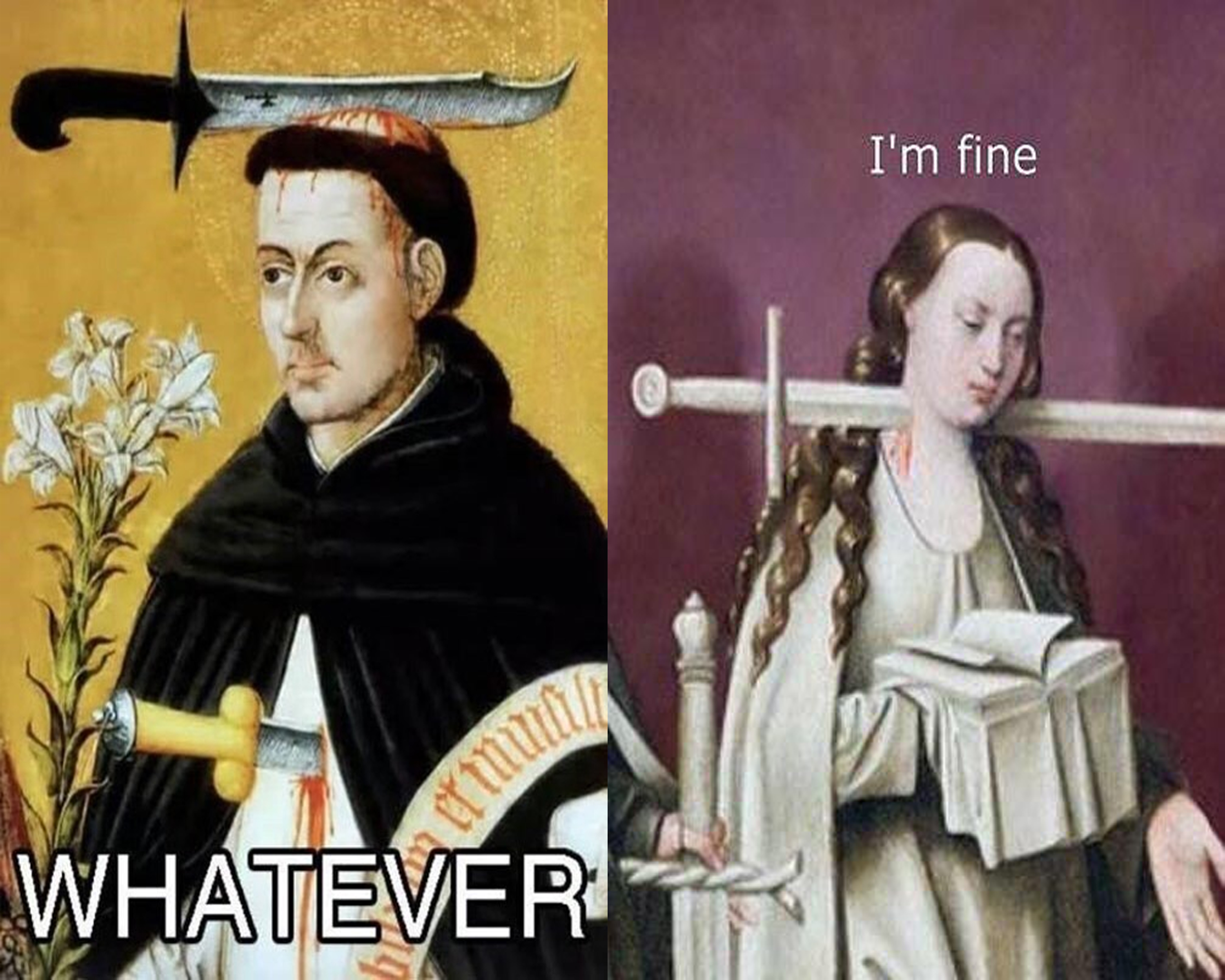 Imgs from @medievalreactions and imgur.