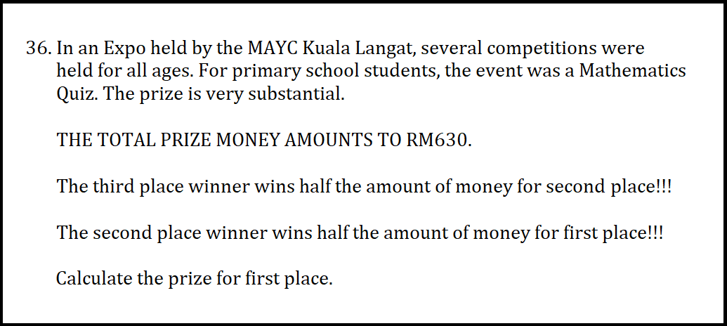 The answer is RM360.