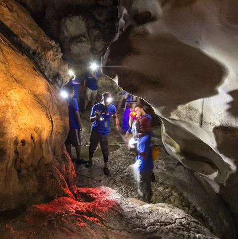 Caving photos have a 125% chance of being liked on Instagram. Img from MyAdventureHost.