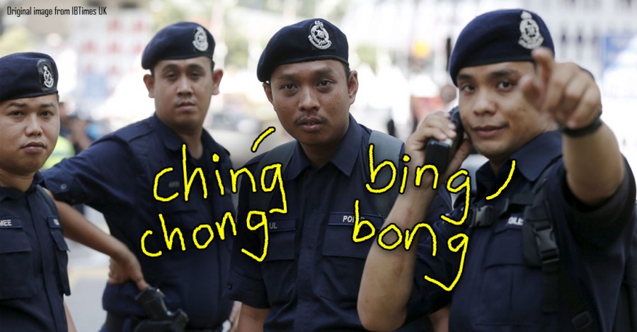 non-chinese-malaysian-police-officers-start-learning-to-speak-in