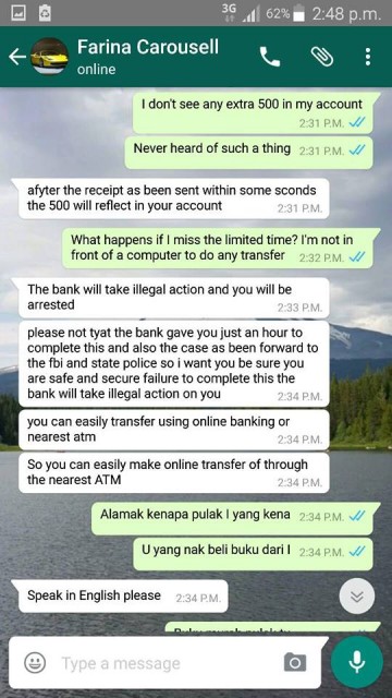 Oanda malaysia scammer