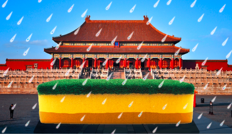 forbidden city rain sponge