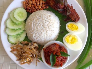 Less rice means less nasi lemak. Img by snapguide.