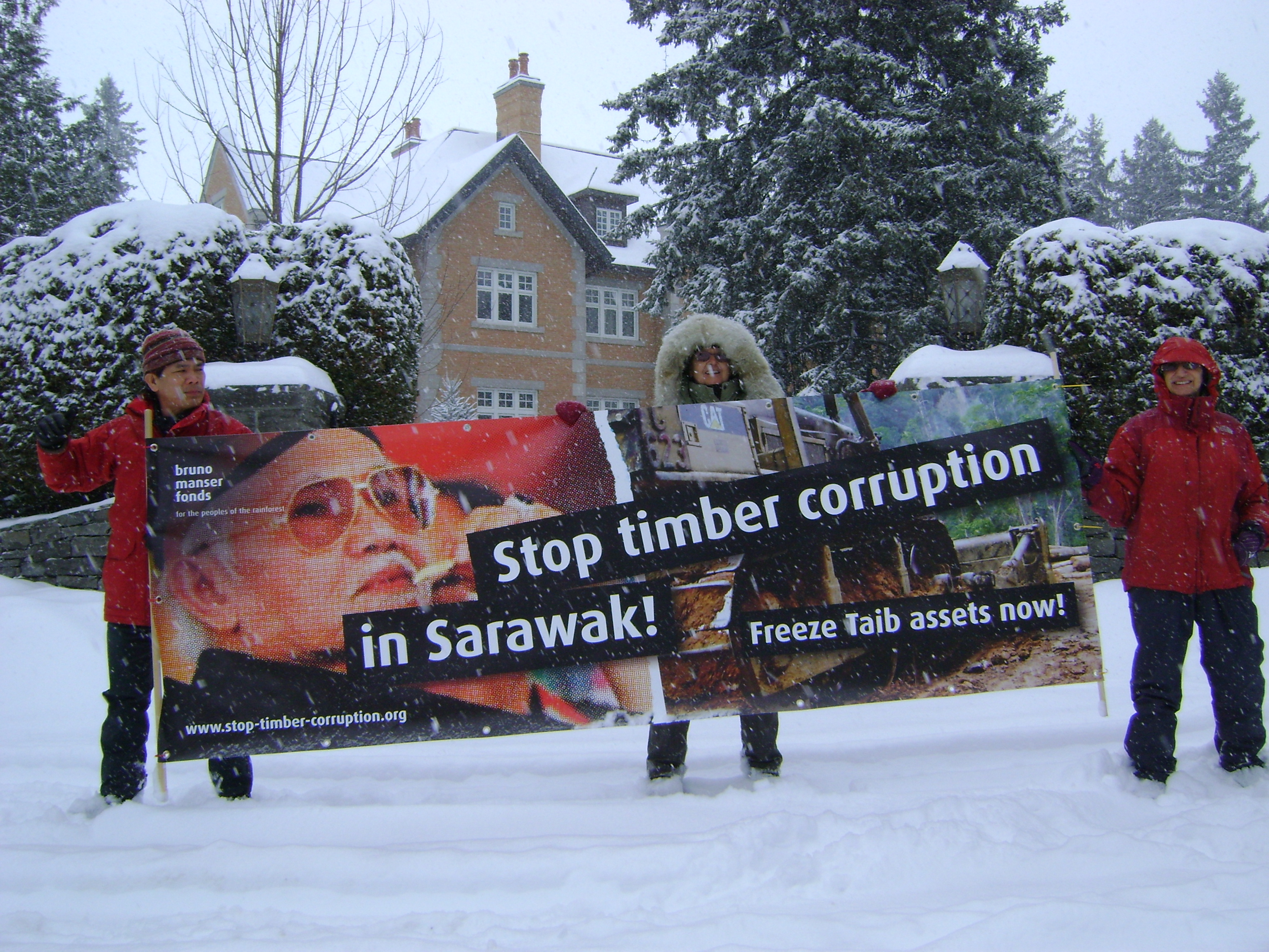 protest timber corruption ottawa canada