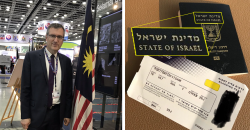 For the first time ever, Israeli diplomats entered Malaysia… and social media erupted.